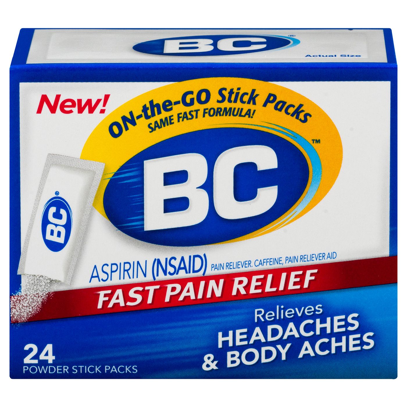 BC Aspirin Pain Relief Powder - 24.0 Ea
