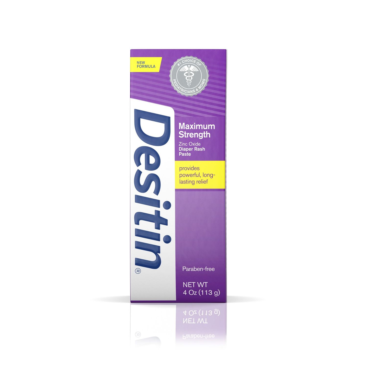 Desitin Maximum Strength Baby Diaper Rash Cream with Zinc Oxide - 4.0 Oz
