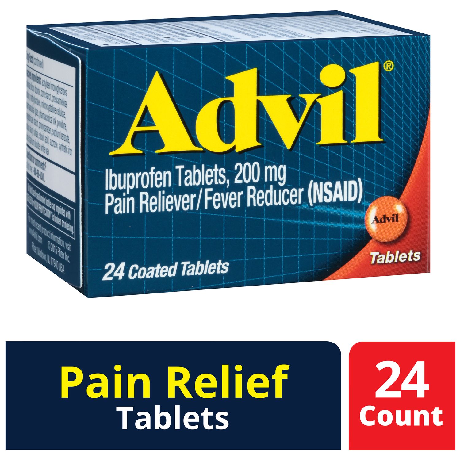 ADVIL TABLET 24CT