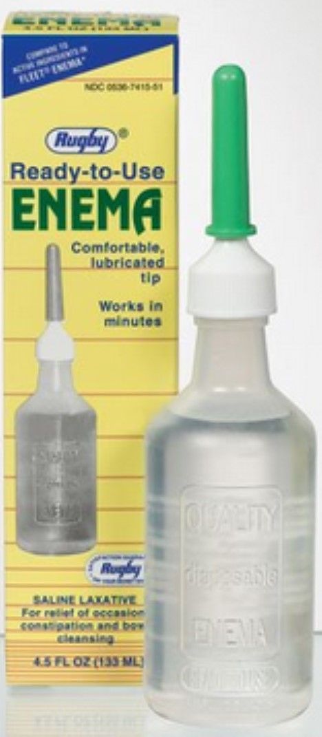 ENEMA 4.5OZ RUGBY
