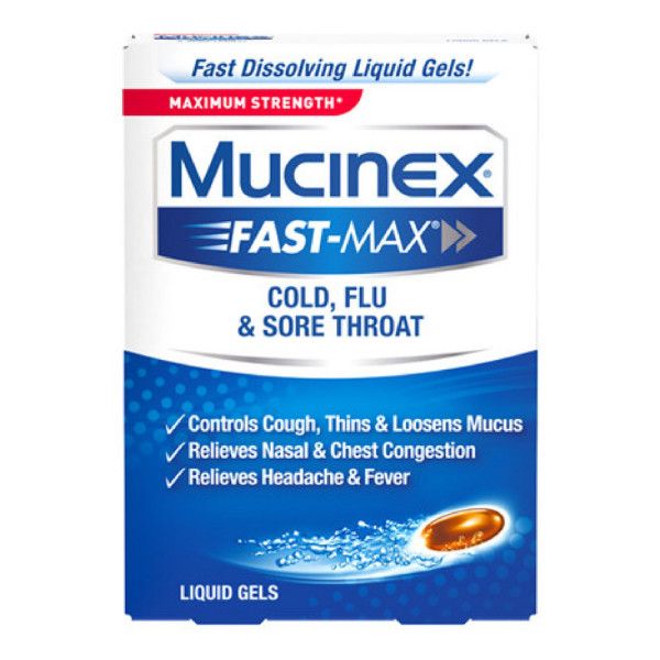 MUCINEX FAST MAX CLD/FLU/SR/THRT GCP16CT
