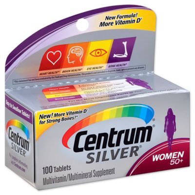 CENTRUM SILVER WOMEN 50+ MULTI TAB 100CT