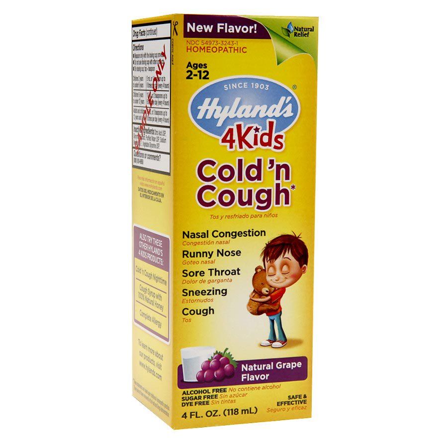 HYLAND'S 4 KIDS COLD 'N COUGH NT GRP 4OZ