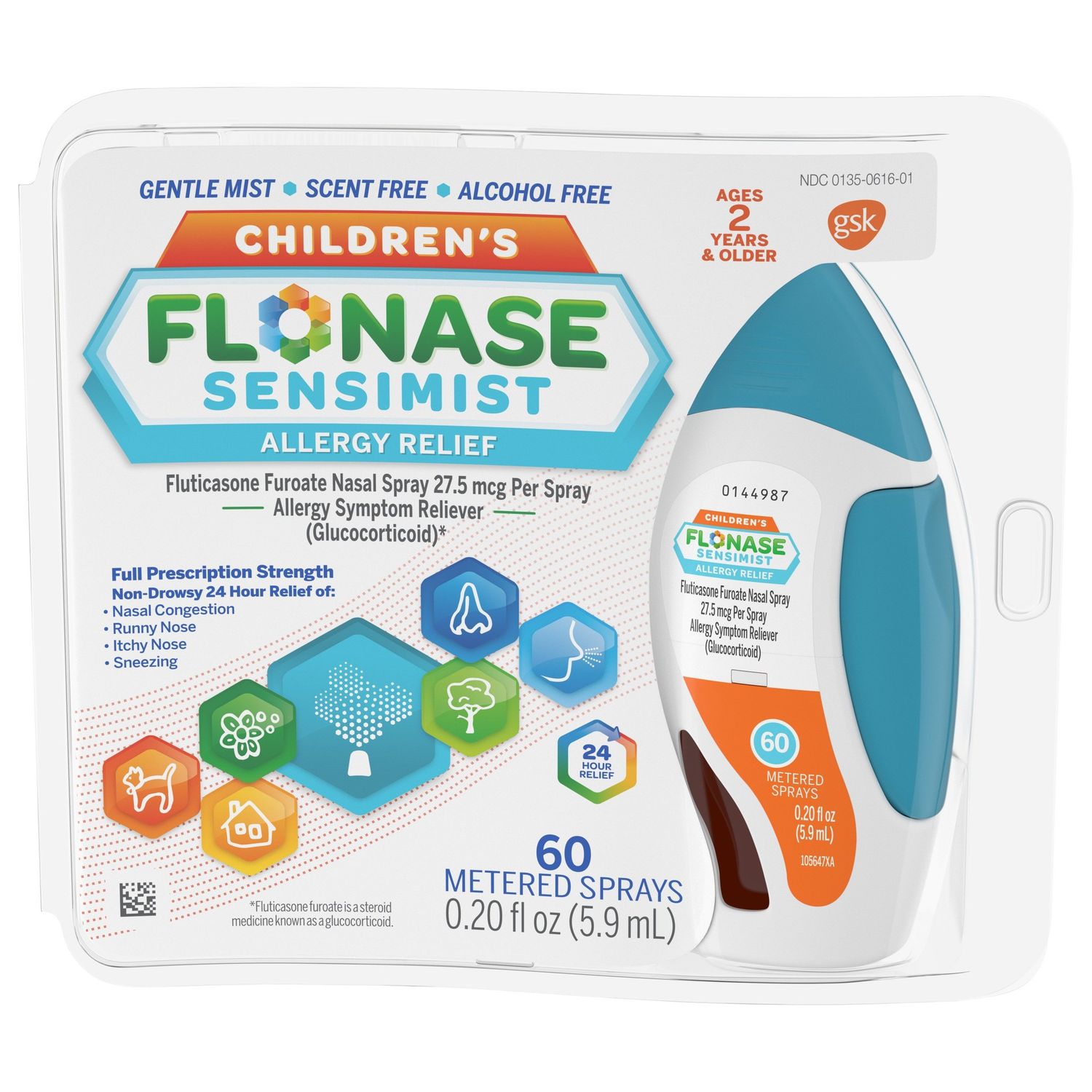 FLONASE SENSIMIST CHILD OTC 60 SPY 5.9ML
