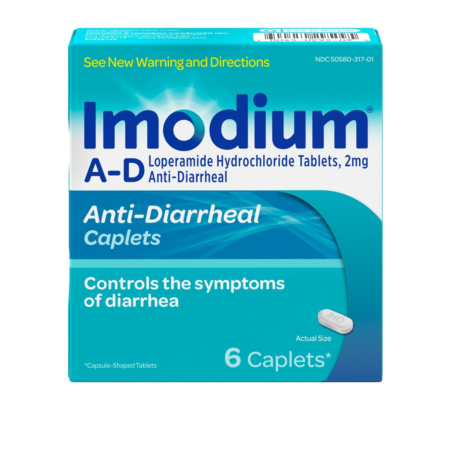 IMODIUM A-D CAPLET 6CT