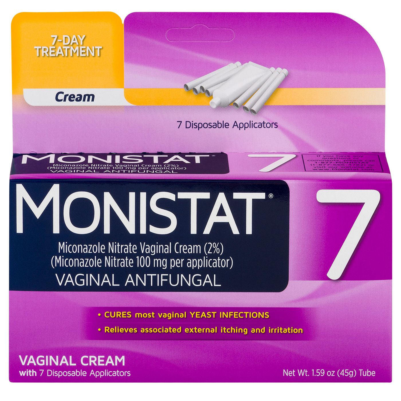 MONISTAT 7 CREAM W/APPLICATOR 1.59OZ