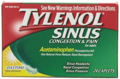 TYLENOL SINUS/HEADACHE DAY CAP 24CT