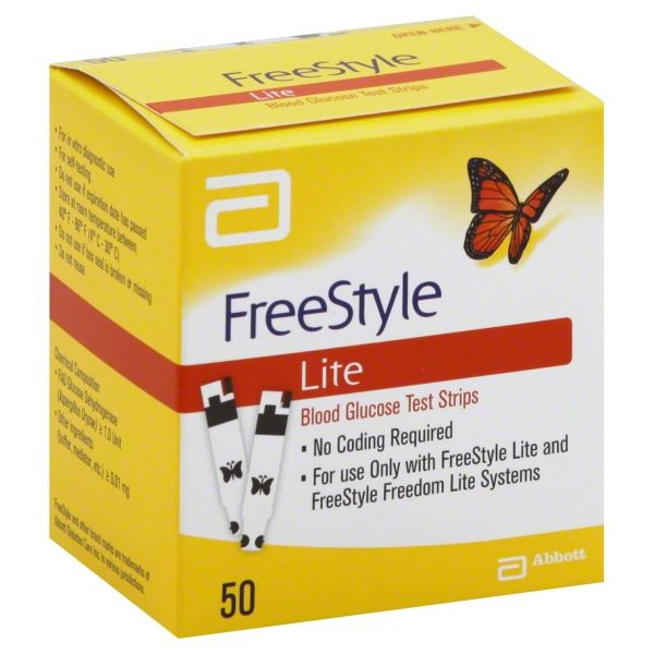 FREESTYLE LITE TEST STRIP 50CT