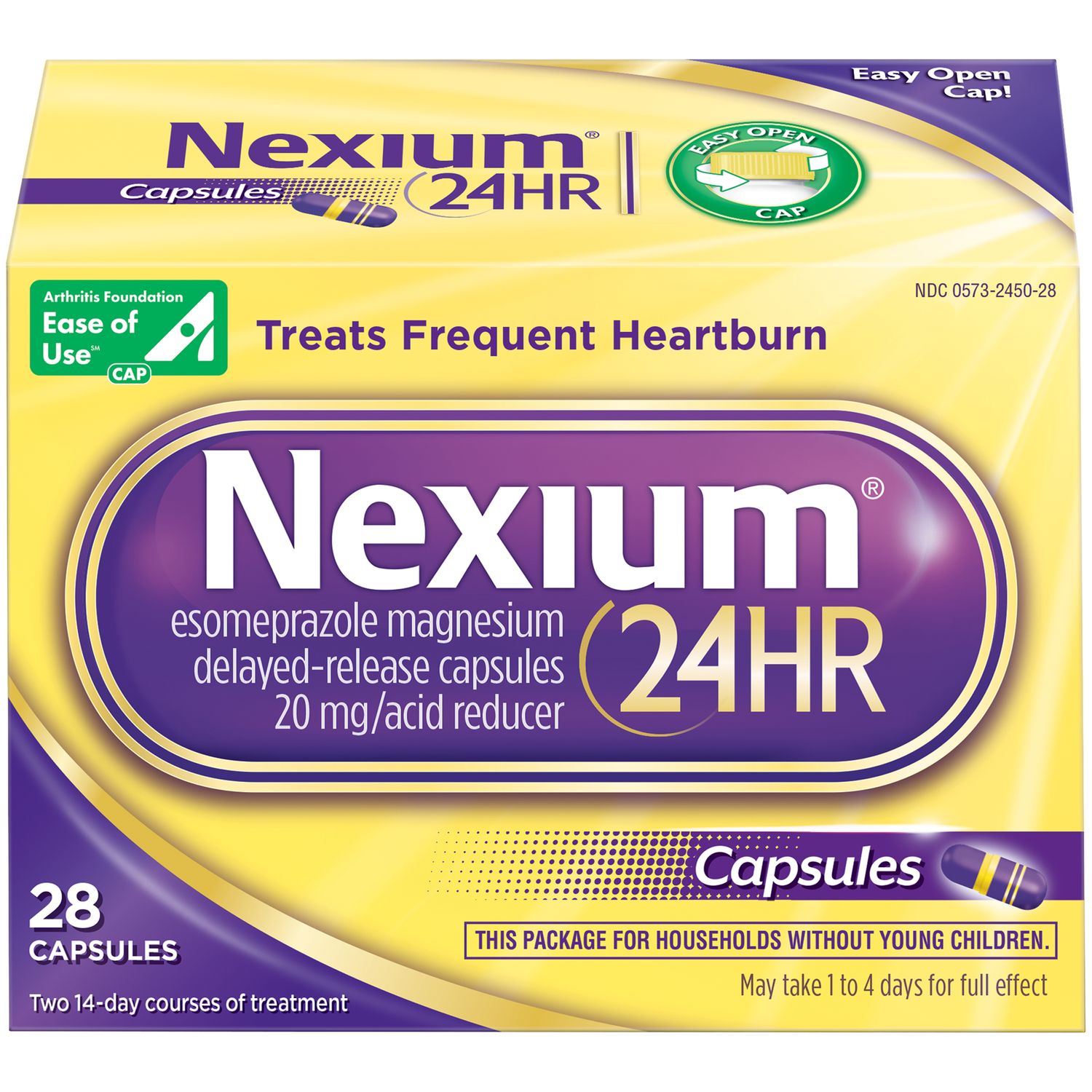NEXIUM 24HR OTC 20MG CAPSULE 28CT
