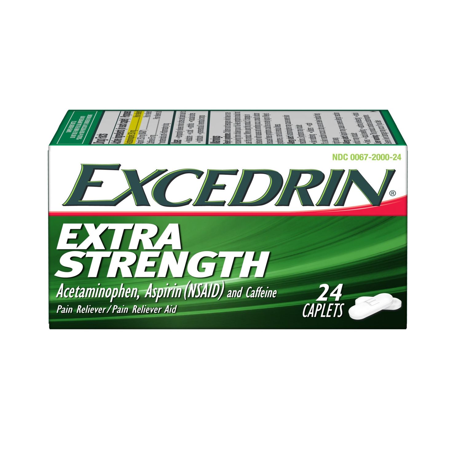 EXCEDRIN X/S 24CT