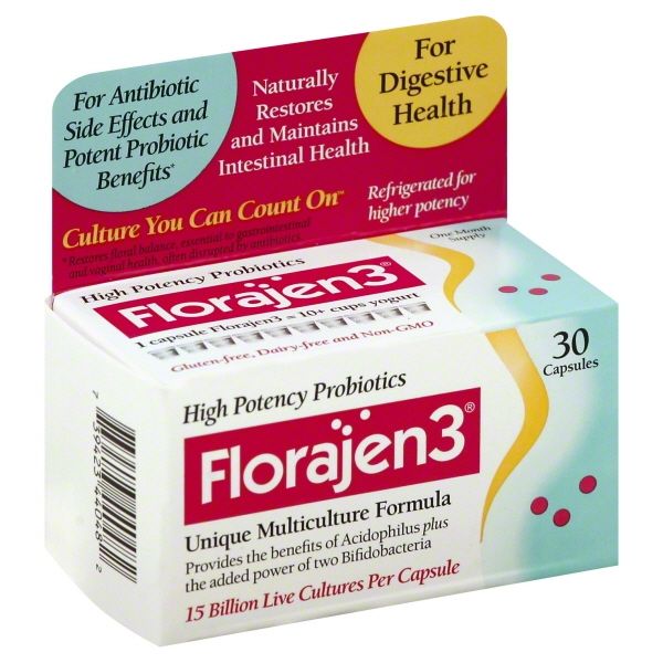 FLORAJEN DIGESTION CAPSULE 30CT