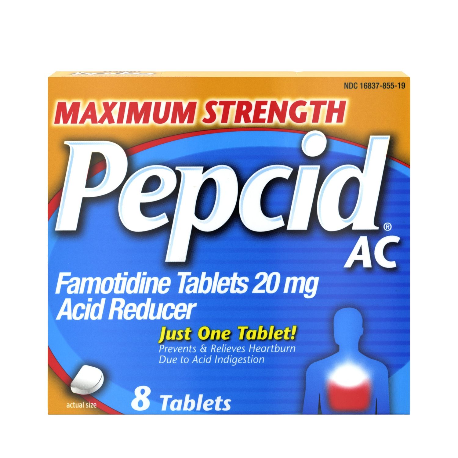 PEPCID MAX TABLET ORIGINAL 8CT