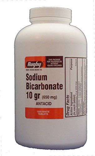 SODIUM BICARB 10 GR TAB 1000 RUGBY