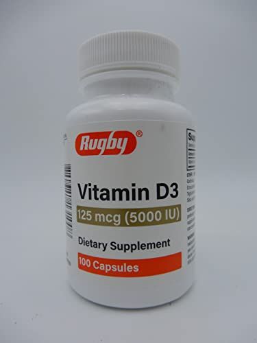 VITAMIN D3 125 MCG CAP 100