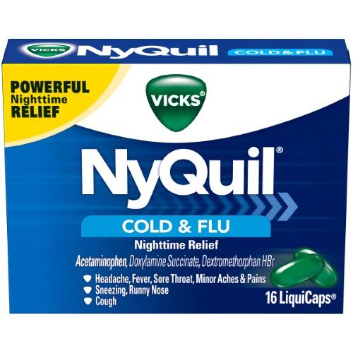 NYQUIL COLD FLU LIQUICAP 16CT