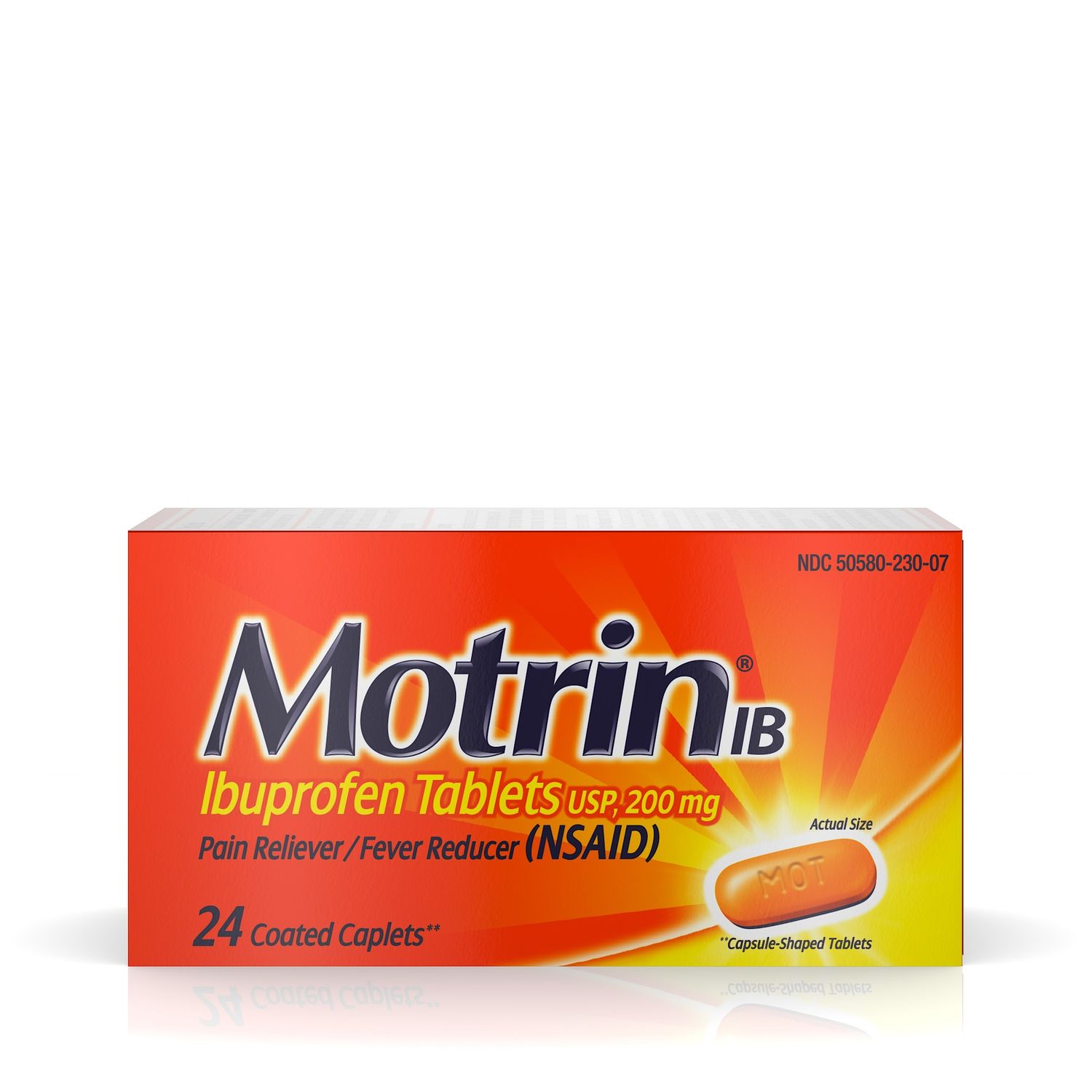 MOTRIN IB CAPLET 24 CT
