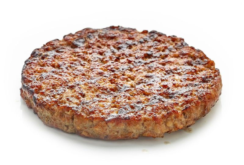 Hamborgarar 120g forsteiktir