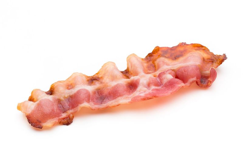Bacon sneitt & soðið