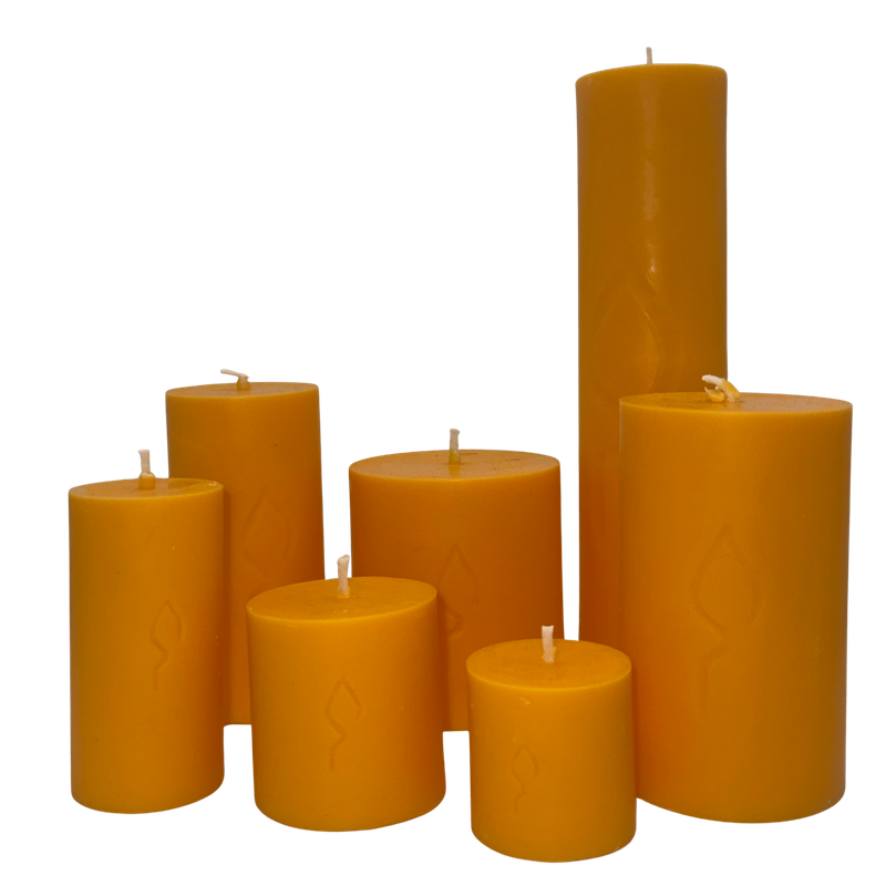 15 cm altura y 8 cm diámetro