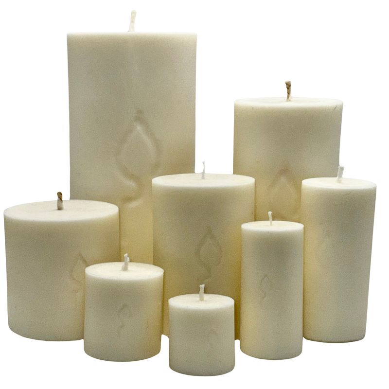 20 cm altura y 10 cm diámetro