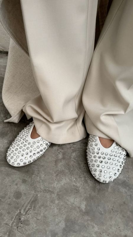 STRASS BALLET FLATS