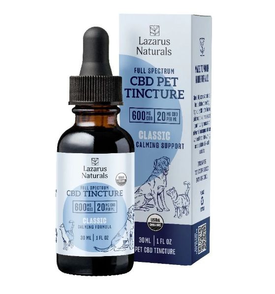 PET CBD TINCTURE, 20MG/ML, Flavor: Classic