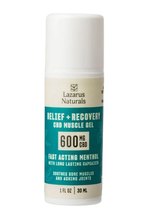 CBD MUSCLE GEL, RELIEF + RECOVERY