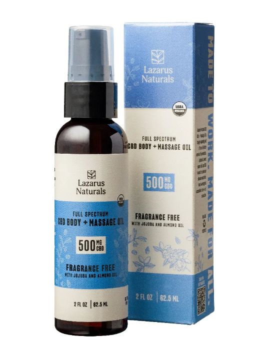 ORGANIC CBD BODY + MASSAGE OIL