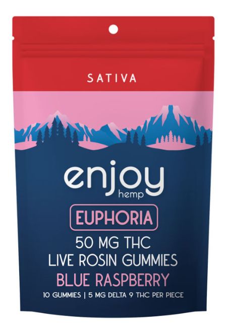 Live Rosin Microdose Delta 9 THC 50mg Gummies