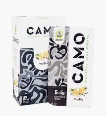 Camo Natural Leaf Mini Rolls Blunt Wraps
