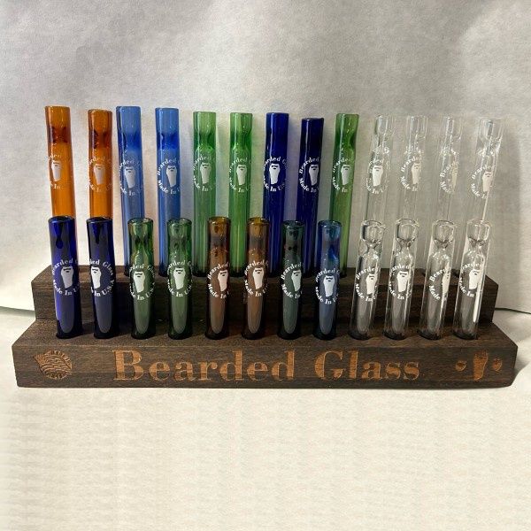 Bearded Glass Chillum