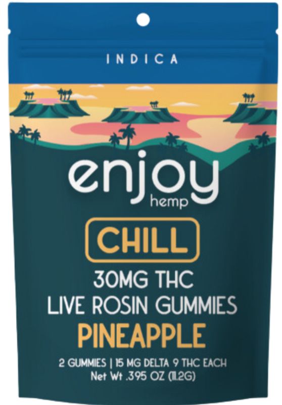Enjoy Live Rosin 30 mg THC Gummies