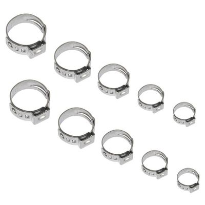 22.6mm Pinch Clamp T&amp;G (5/8&quot; Clear Braid Hose)
