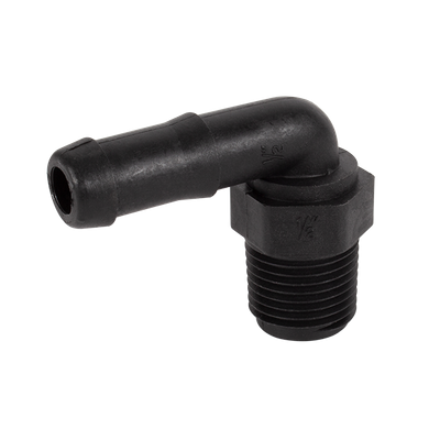 Banjo 1/2&quot; THD, 1/2&quot; Hose Barb 90°