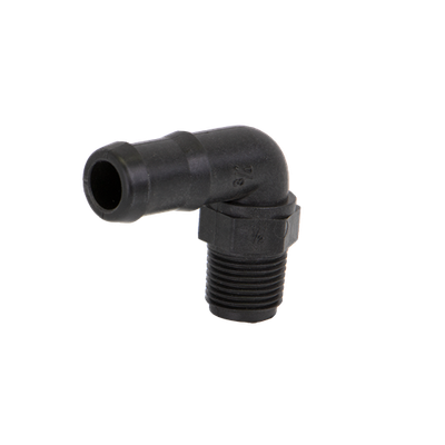 Banjo 1/2" THD, 3/4" Hose Barb 90°