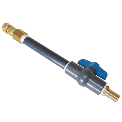 Ball Valve Wand - 6" Bulk Rinse