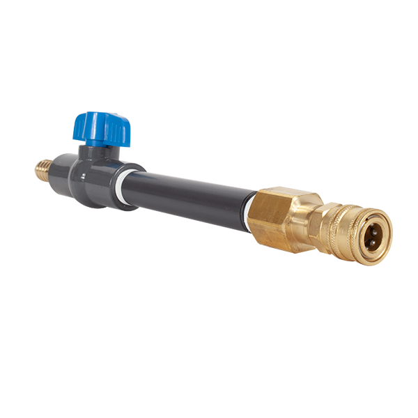 Ball Valve Wand - 6&quot; Bulk Rinse