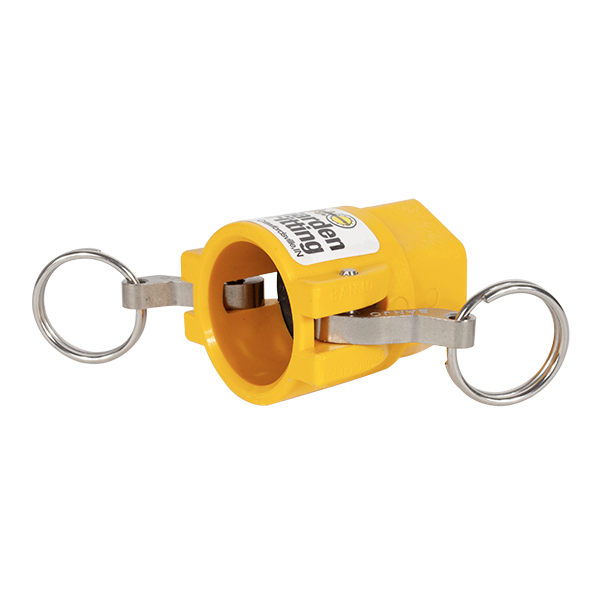 Banjo 3/4&quot; F-CAM to 3/4&quot;F-GH Yellow