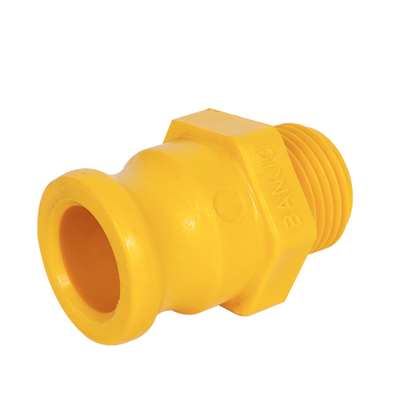 Banjo 3/4&quot; M-CAM to 3/4&quot; M-GH Yellow