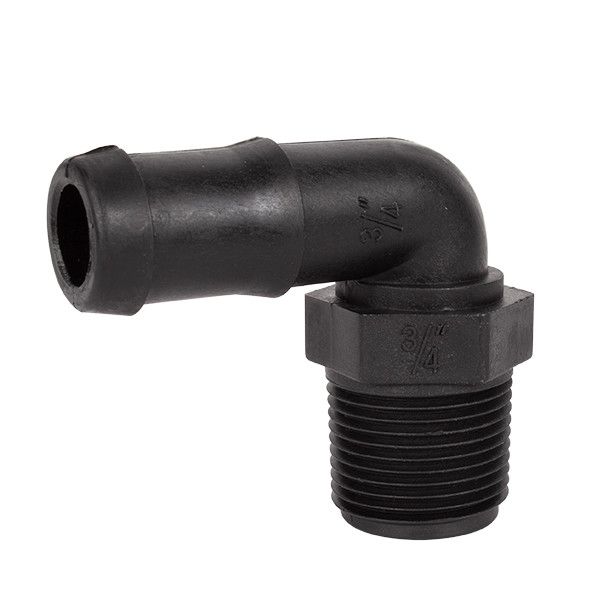 Banjo 3/4&quot;THD-3/4&quot; Hose Barb 90°