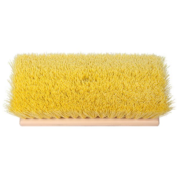 Brush Stiff Flowtru 10in Yellow BiLevel