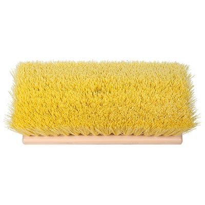 Brush Stiff Flowtru 10in Yellow BiLevel