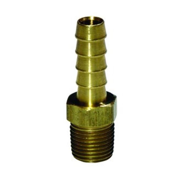 Brass Barb (1/2MPT&gt;3/8Barb)