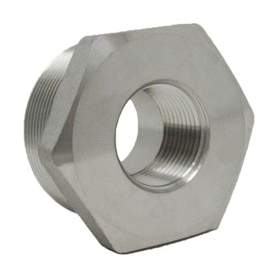 Hex Reducer Bushing3/4" x 1/2"  SS 316