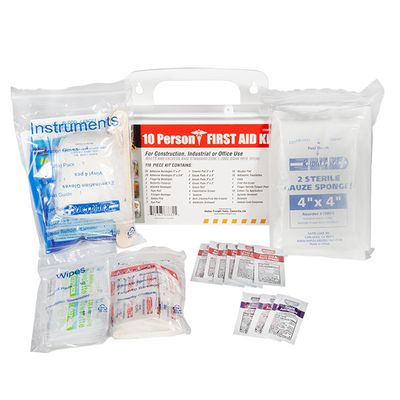 First Aid Kit (10 person) RTG
