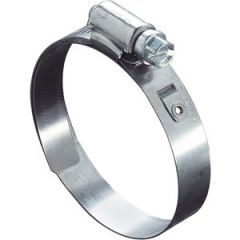 Hose Clamp - #12 7/8&quot; to 1-1/4&quot;Dia 1/2&quot;W S/S Lined Clamp w/ Steel Screw