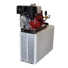 Honda GX 690 Mounted On Tank Power Wash Unit Package W/ Electric Hose Reel/ Hose