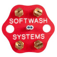 Pressure Washer Tip and Plug Set Rinse Four Shooter