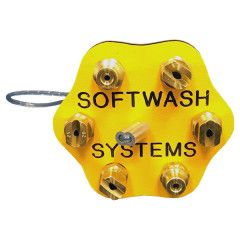 Pure Water Tip and Plug Set Rinse Six Shooter