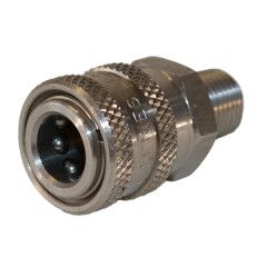 Quick connect Socket Male 1/4 &quot; - SS